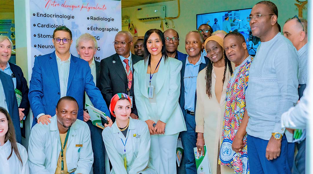 VISITE DE L’ACADÉMIE NATIONALE FRANÇAISE DE MÉDECINE À LA CLINIQUE MÉDICALE SECUREX